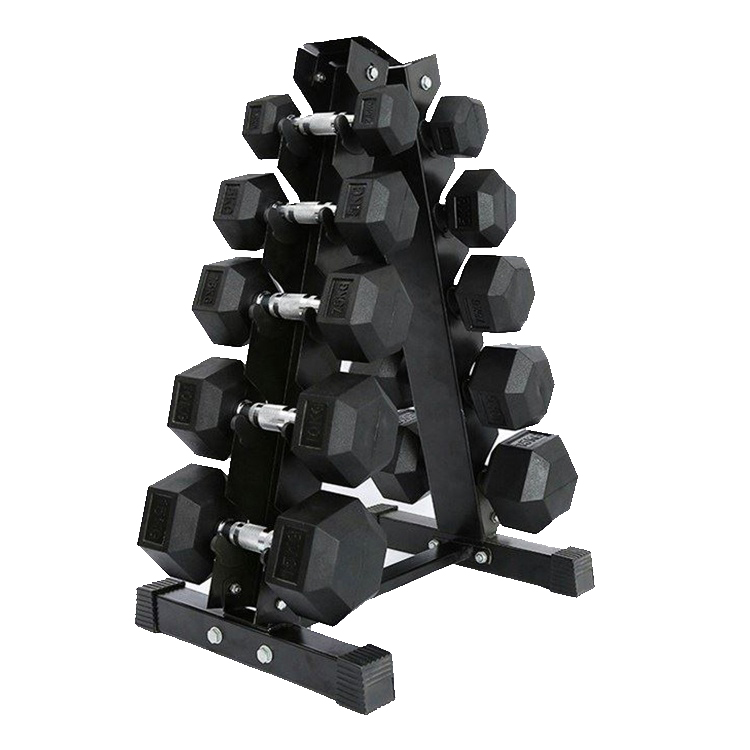 โรงงานขายส่งราคาถูก 20 กก. เคลือบยาง Kurz Hantel Mancuernas De Gym ฟรีน้ำหนักชุดดัมเบลล์ยาง Hex Dumbbells ชุด